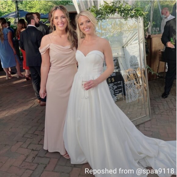 Jenny Yoo Sabine Chai Dress - Picture 9 of 10